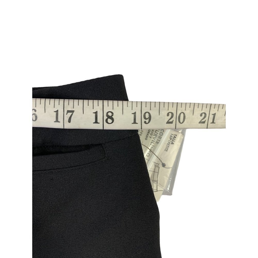 George Women's Curvy Fit Black Pants - Picture 5 of 7